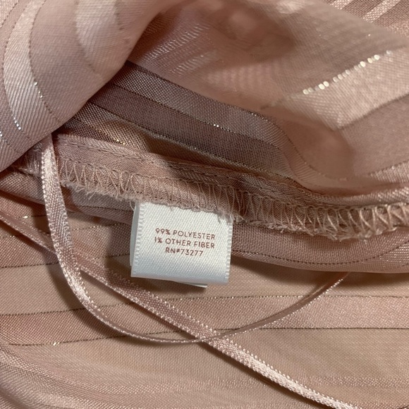 Lauren Conrad Sheer Pink Blouse - Picture 5 of 6